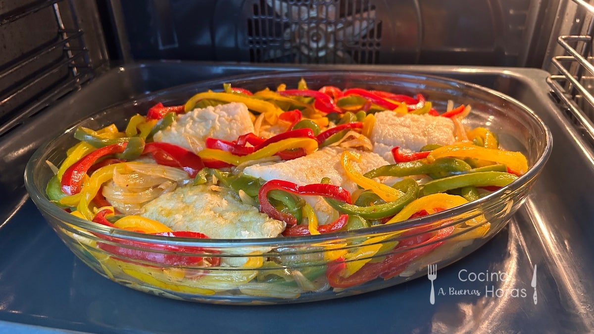 Bacalao en el horno