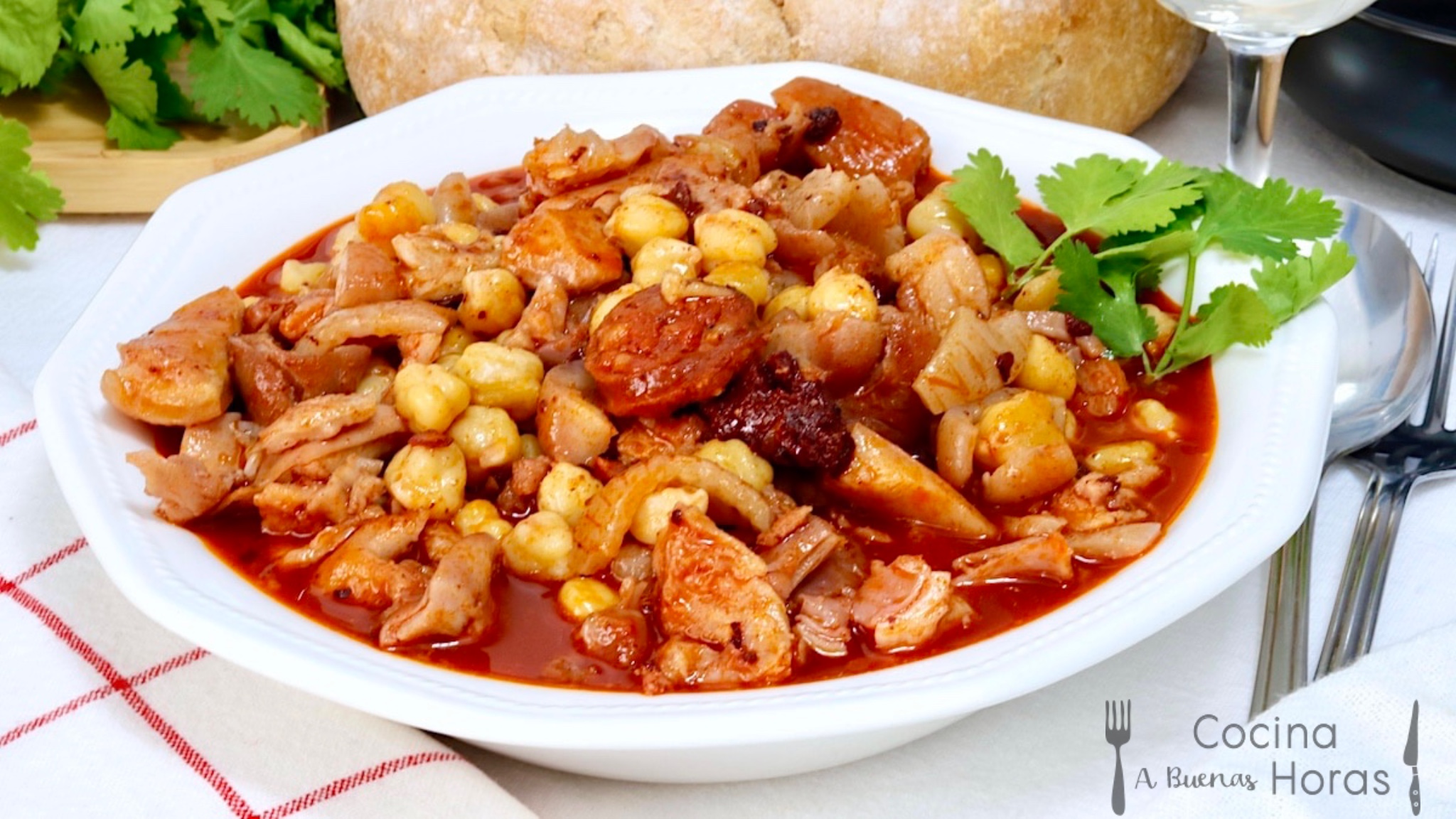 Callos con Garbanzos
