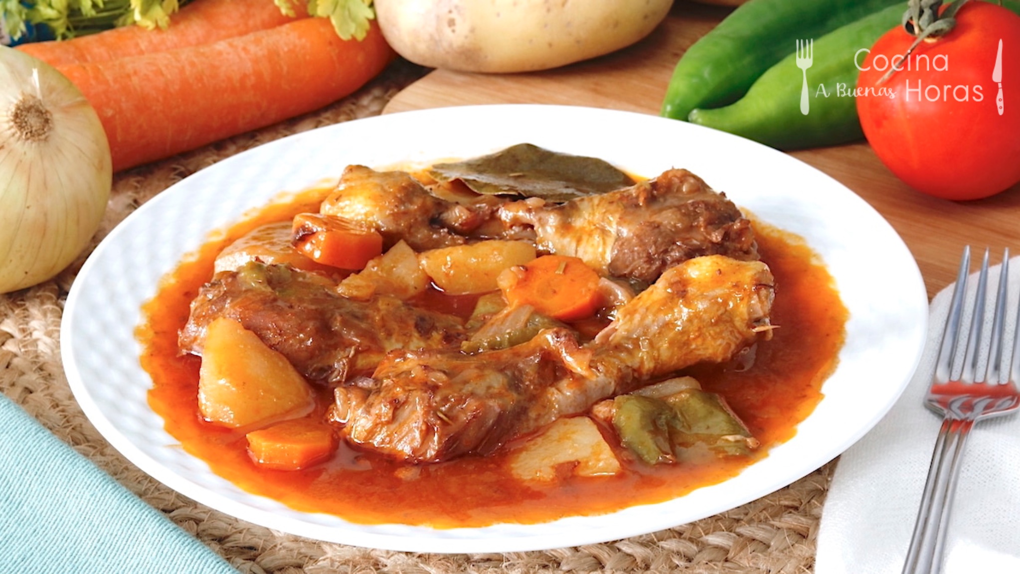 Estofado de Pollo con Patatas