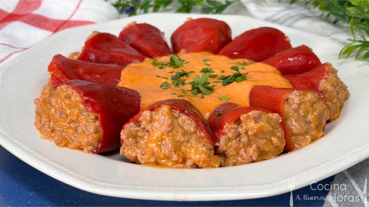 Pimientos del Piquillo Rellenos de Carne