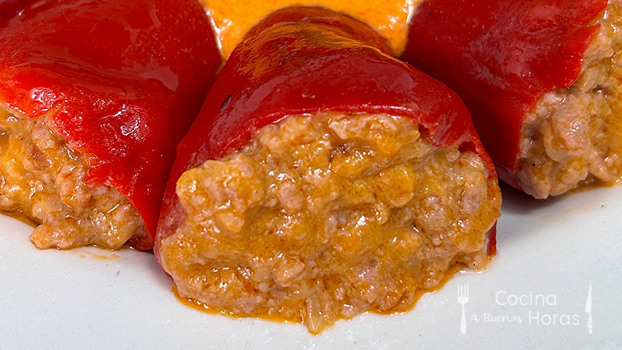 piquillos con carne
