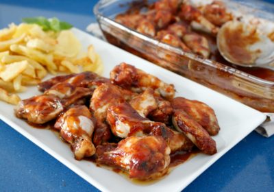 Alitas de pollo a la barbacoa Alitas de pollo a la barbacoa