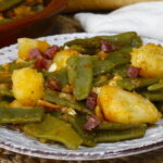 Judías verdes con patatas, Receta fácil Verduras