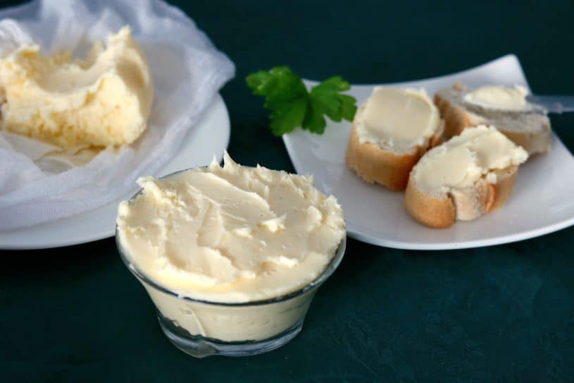 Cómo se hace la mantequilla