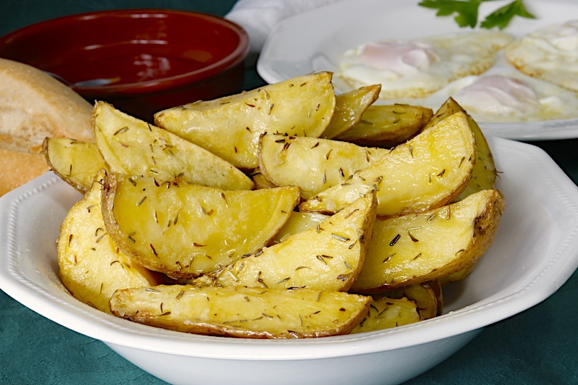 pecado tribu argumento Patatas al Horno o Patatas Asadas con Especias - Cocina a Buenas Horas