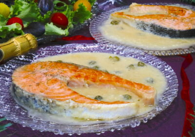 Salmón al Cava